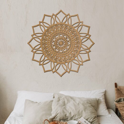Mandala Štěstí  dekor buk