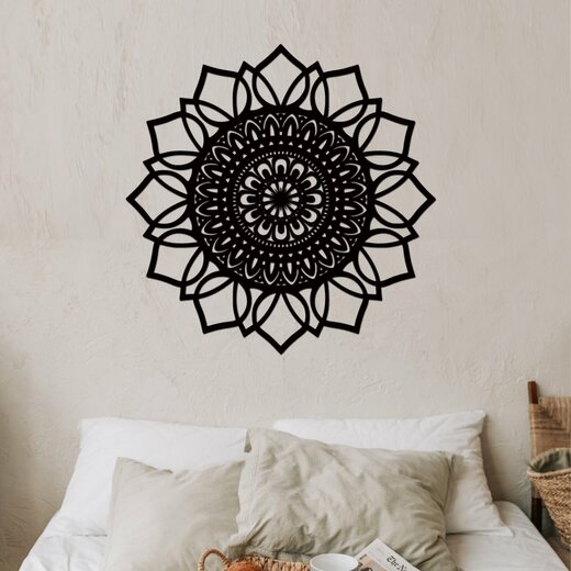 Mandala Štěstí  dekor černá