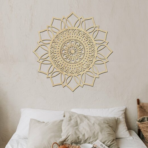 Mandala Štěstí  dekor javor