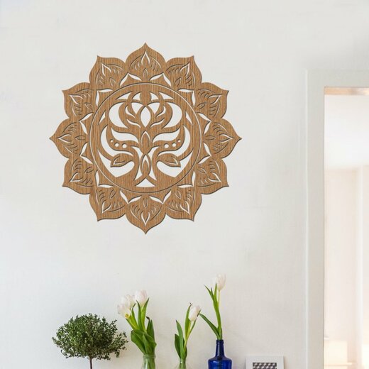 Mandala Harmonie - dekor horský dub