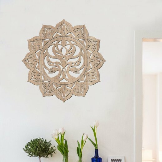 Mandala Harmonie - dekor světlý dub