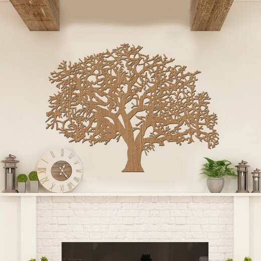 Dekorace Strom života - dekor horský dub