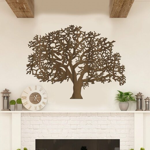 Dekorace Strom života - dekor ořech