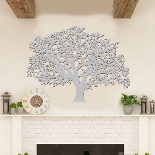 Dekorace Strom života - dekor šedý