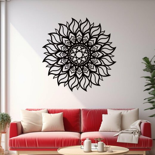 Mandala Vnitřní oheň - dekor černá