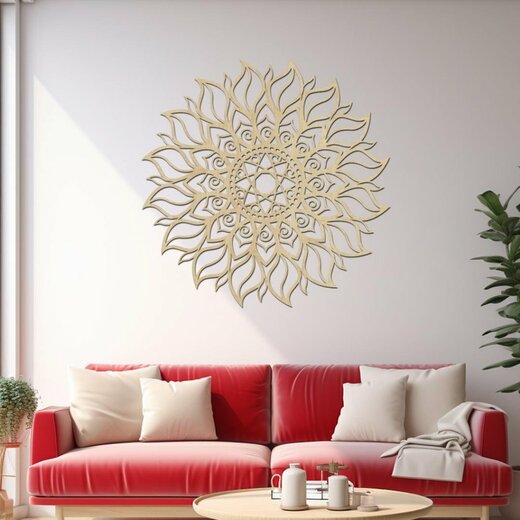 Mandala Vnitřní oheň - dekor javor