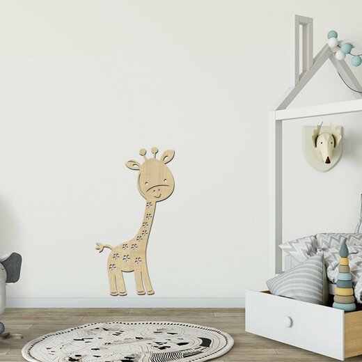 Dekorace Žirafa - dekor javor