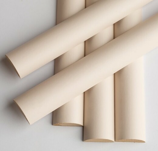 Dekorativní půlkulatá lamela Krémová.jpg