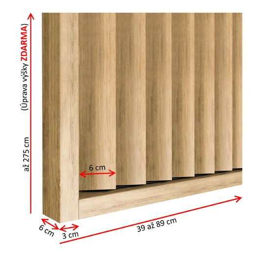 Dělící příčka s otáčecími lamelami rozměry.jpg