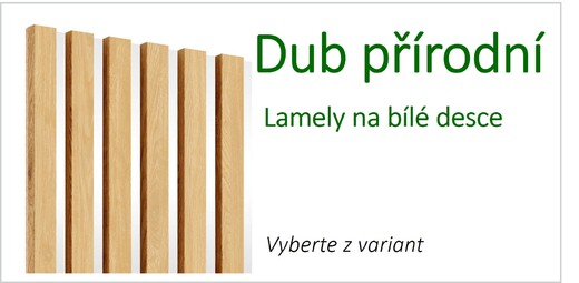 Dub přírodní výběr na bílé desce.jpg