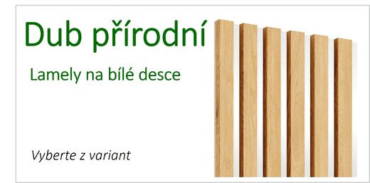 Dub přírodní výběr na bílé desce.jpg