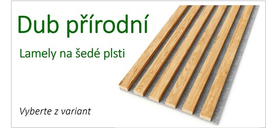 Dub přírodní výběr na šedé plsti.jpg