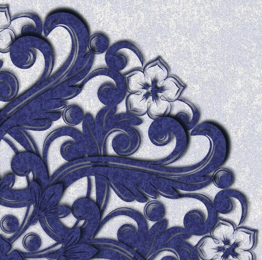 Mandala Chic Blue pozadí Grey detail.jpg