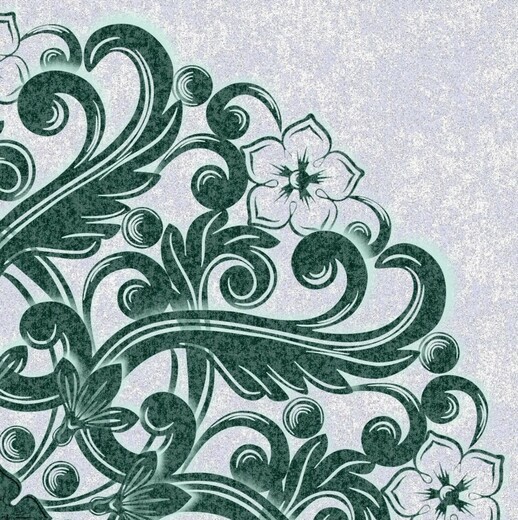 Mandala Chic Green  pozadí Grey detail.jpg
