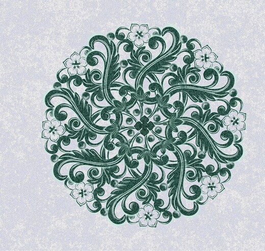 Mandala Chic Green  pozadí Grey.jpg