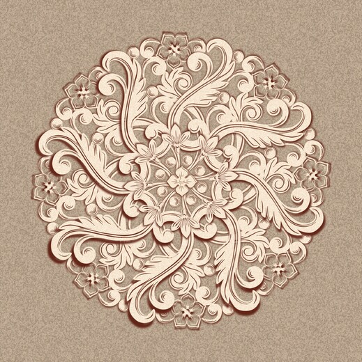 Mandala Chic Hazelnut pozadí Mokka.jpg
