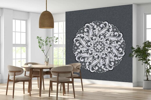 Mandala Chic v jídelně