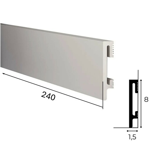 Rovná soklová lišta Šedá.jpg