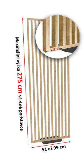 Volně stojící příčky