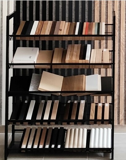 Showroom Akustické lamely a panely
