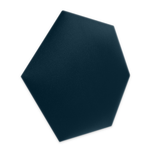 Tm. modrý hexagon