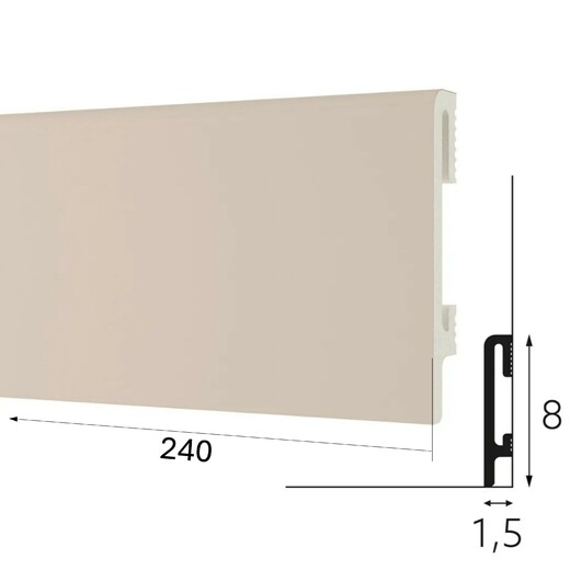 Zakulacená soklová lišta Cappuccino 8cm 2.jpg